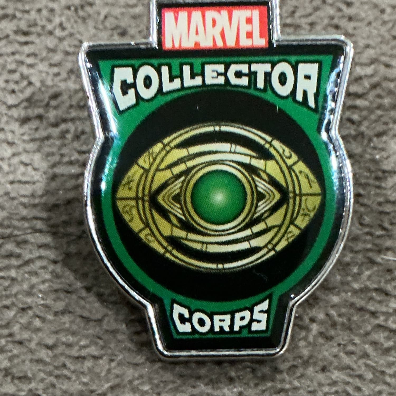 Marvel Collector Corps Doctor Strange Eye of Agamotto Pin