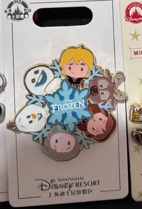 Frozen Spinner Pin front