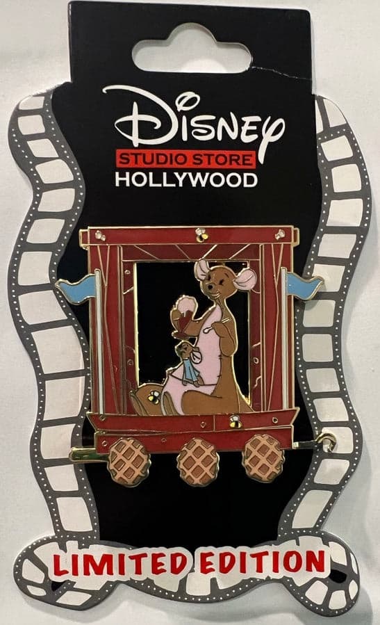 Kanga & Roo Ice Cream Train Pin front
