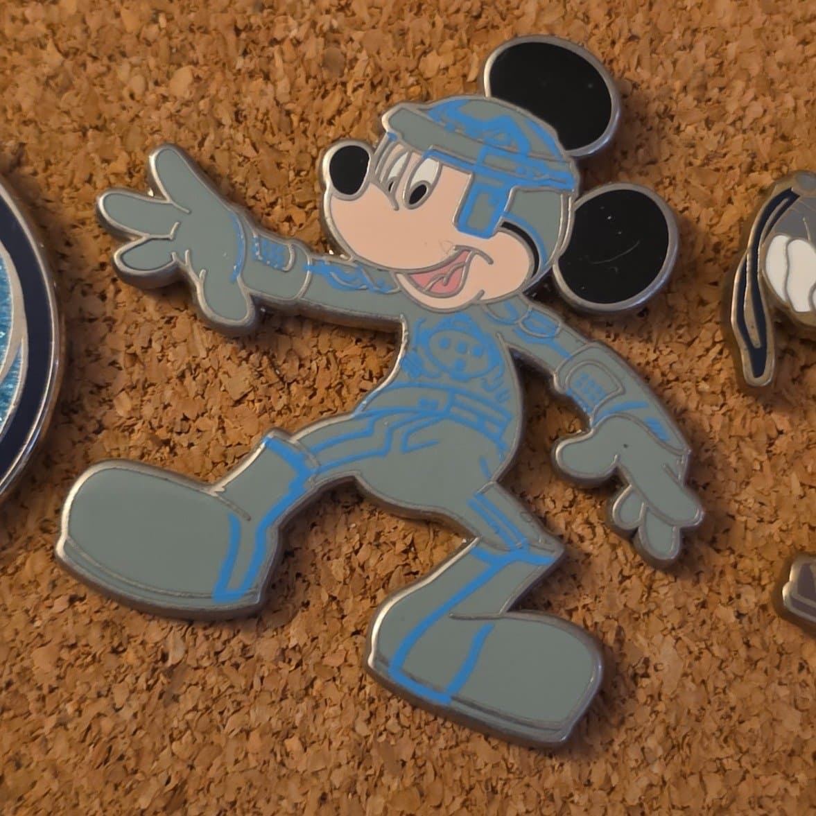 Mickey Mouse in Tron Suit