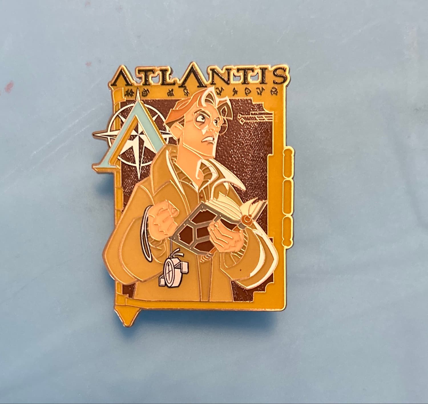 Milo Thatch with Book - Atlantis: The Lost Empire