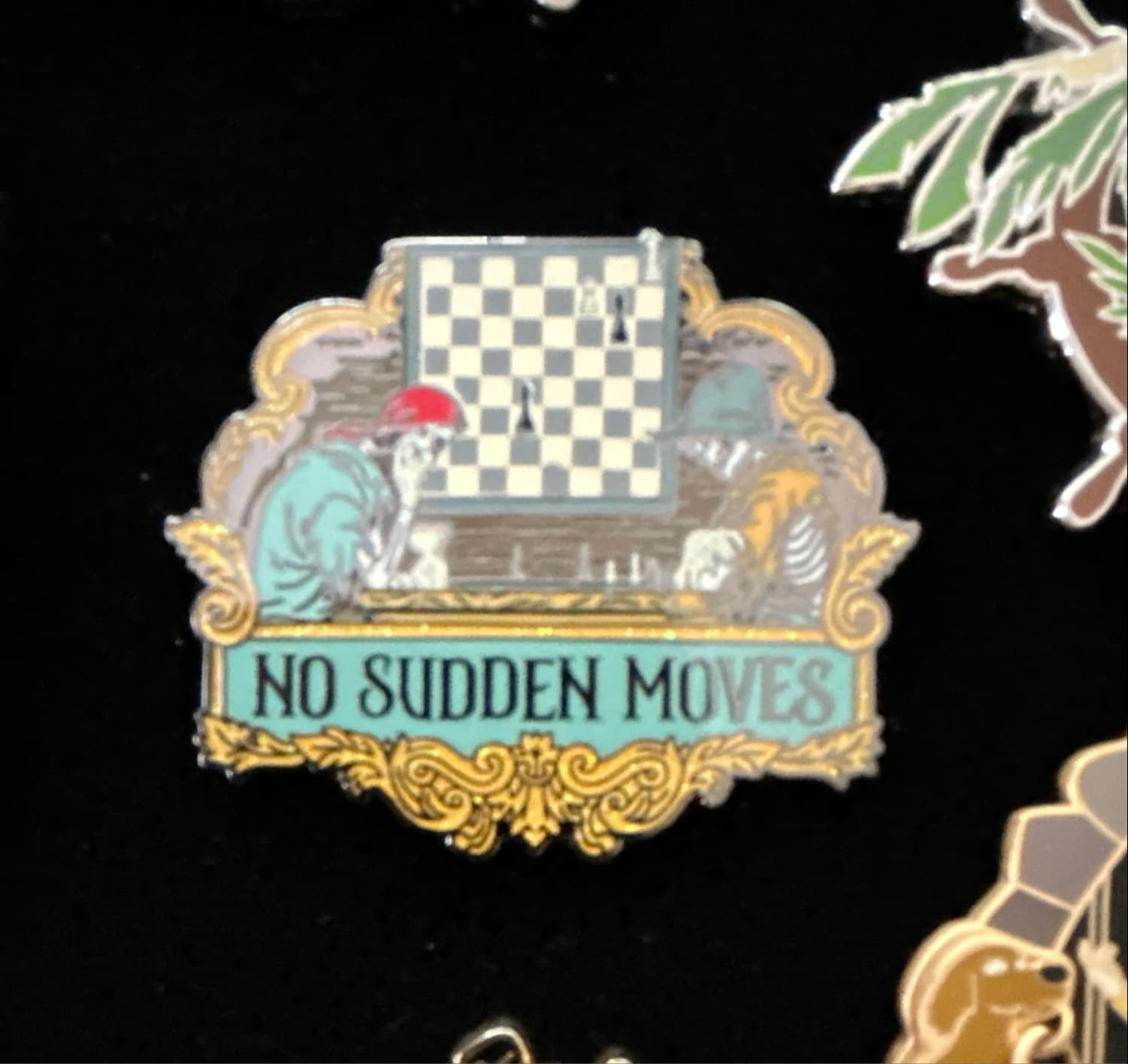 Pirates of the Caribbean No Sudden Moves Chess Pin