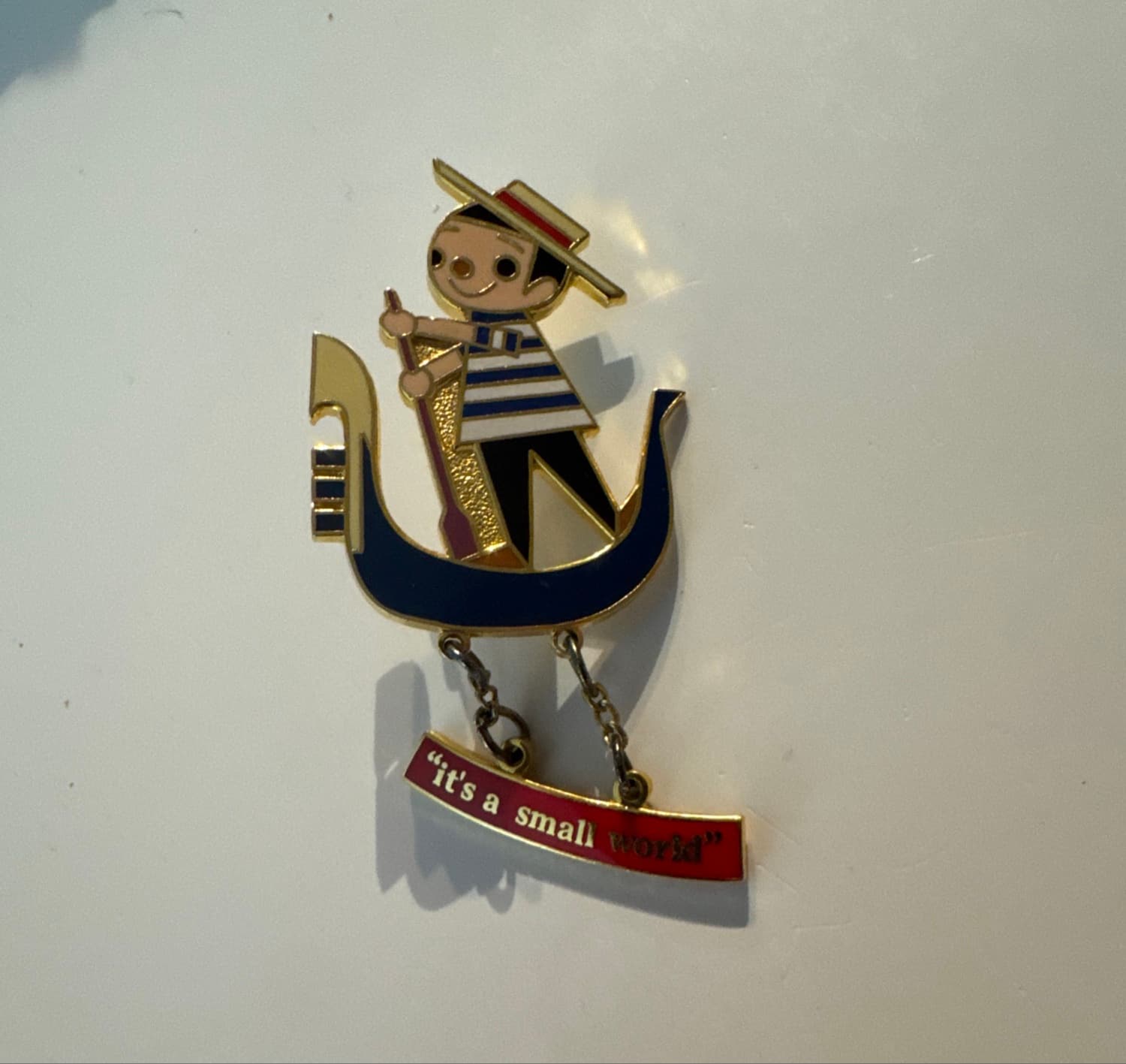 it's a small world- Italian Gondolier Boy
