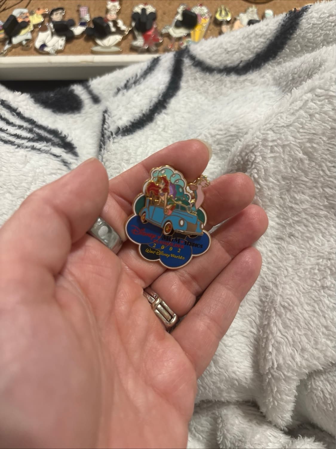 Disney MGM Studios Stars Motorcars Parade Ariel Pin front