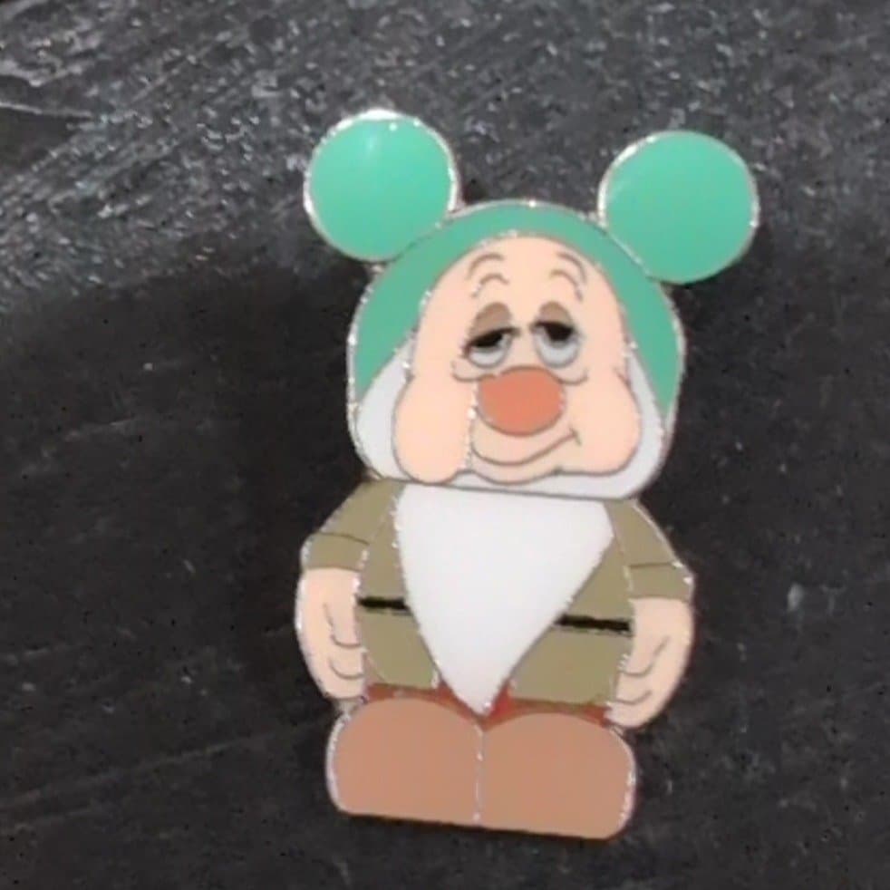 Sleepy (The Seven Dwarfs) Ear Hat Hidden Mickey Pin