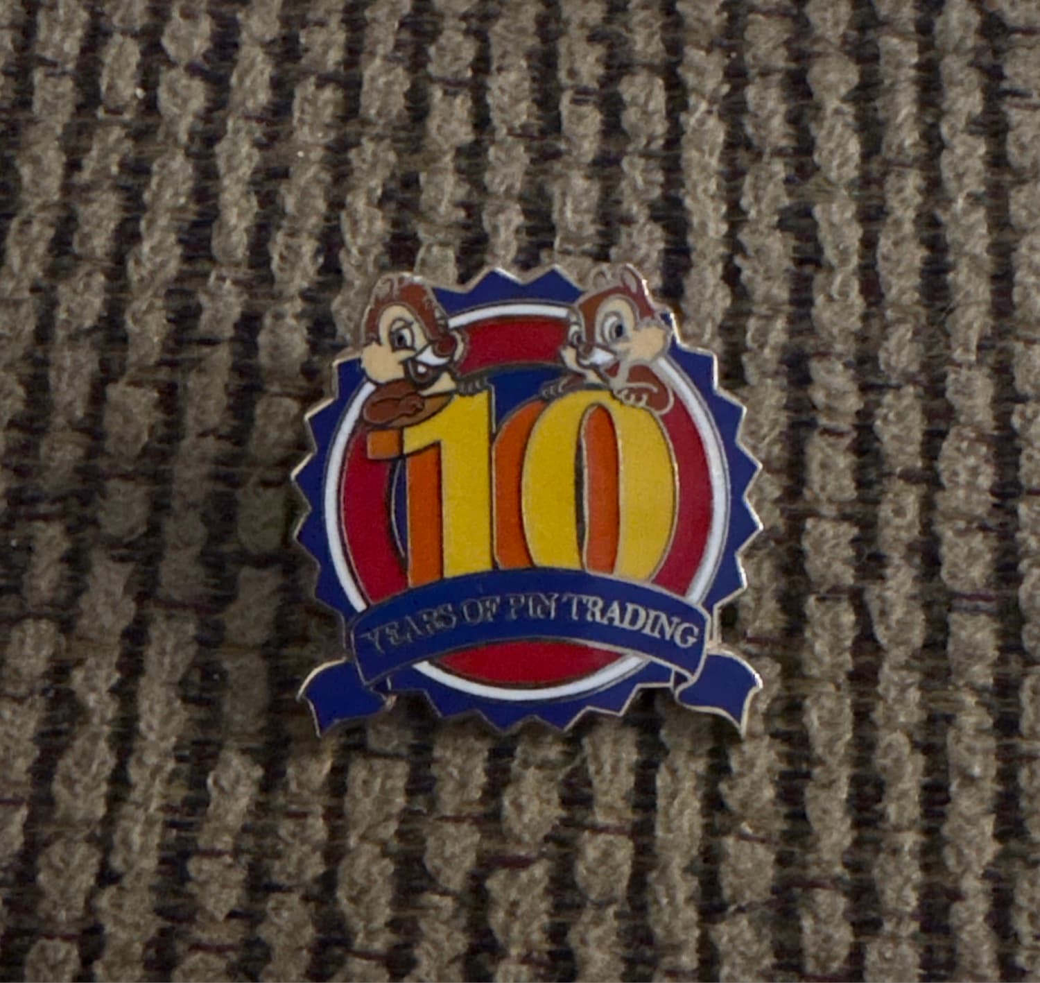 Disney Chip And Dale 10 Years Of Pin Trading Pin