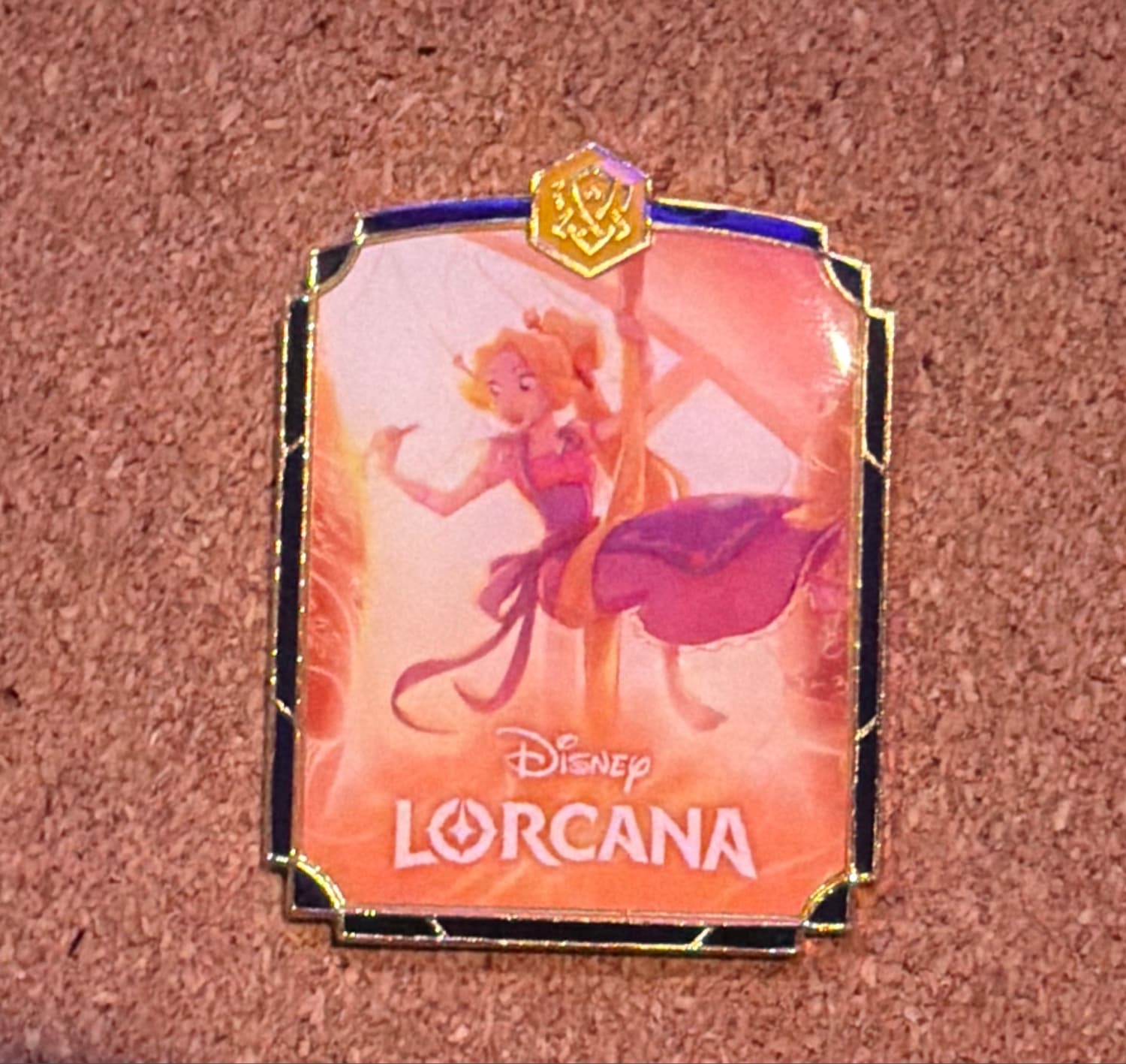 Rapunzel – Gifted Artist Lorcana League Pin