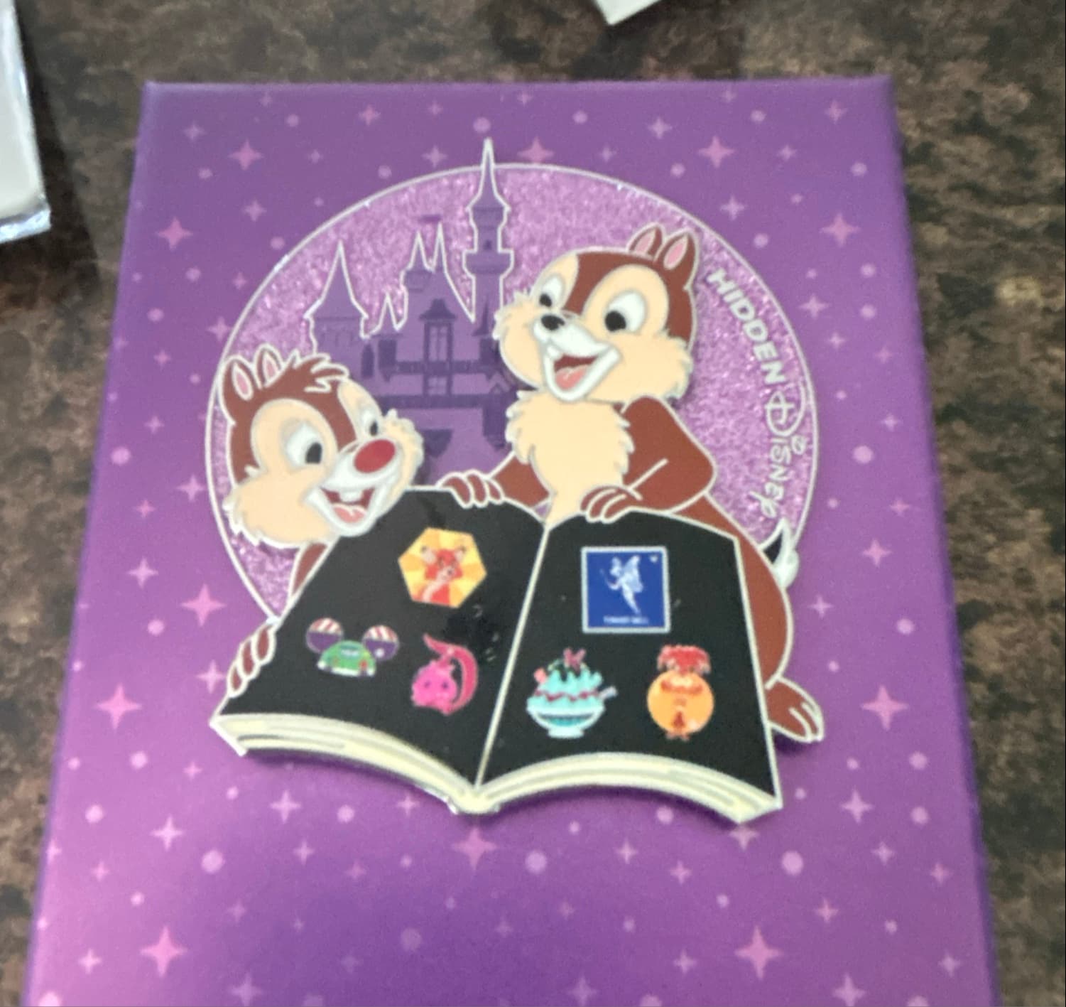 Chip & Dale 2026 Hidden Disney Wave B Mini Jumbo Pin Trading Album
