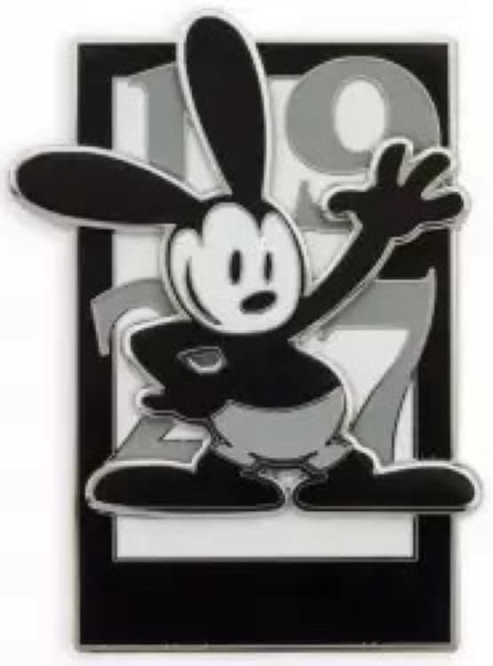 Oswald the Lucky Rabbit 95th Anniversary 1927 Commemorative Pin
