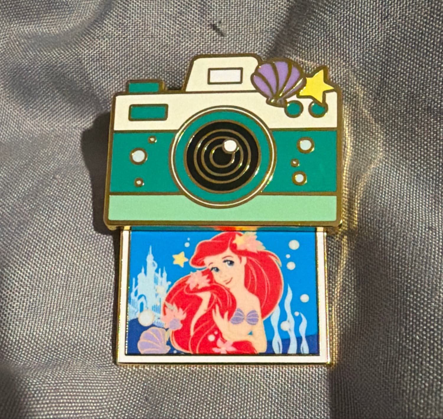 Ariel - Princess Instant Camera - Mystery - Slider Pin