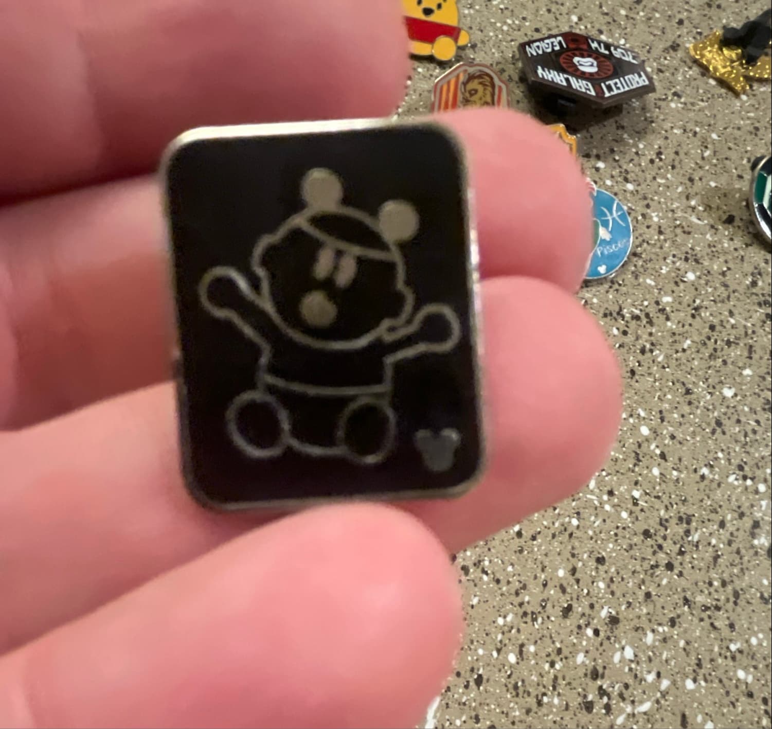 Baby Mickey Mouse - Stick Figure Series