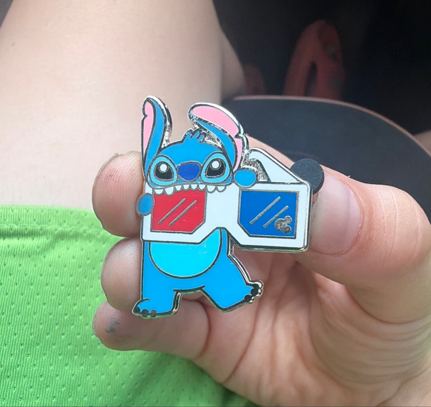 Stitch with 3D Glasses