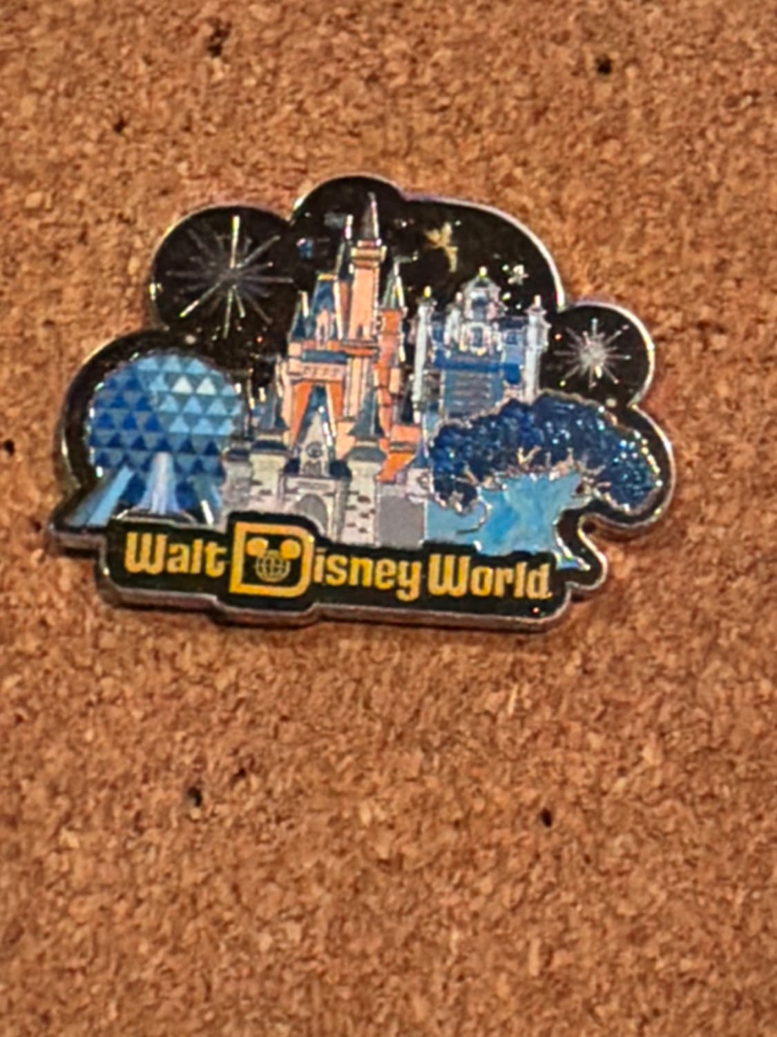 Walt Disney World Four Park Icons Pin