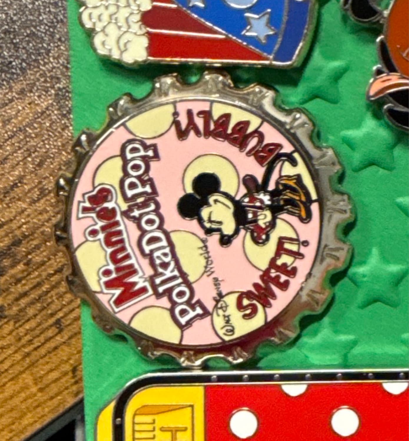 Minnie's Polka Dot Pop - Mickey Mouse Bottle Cap front