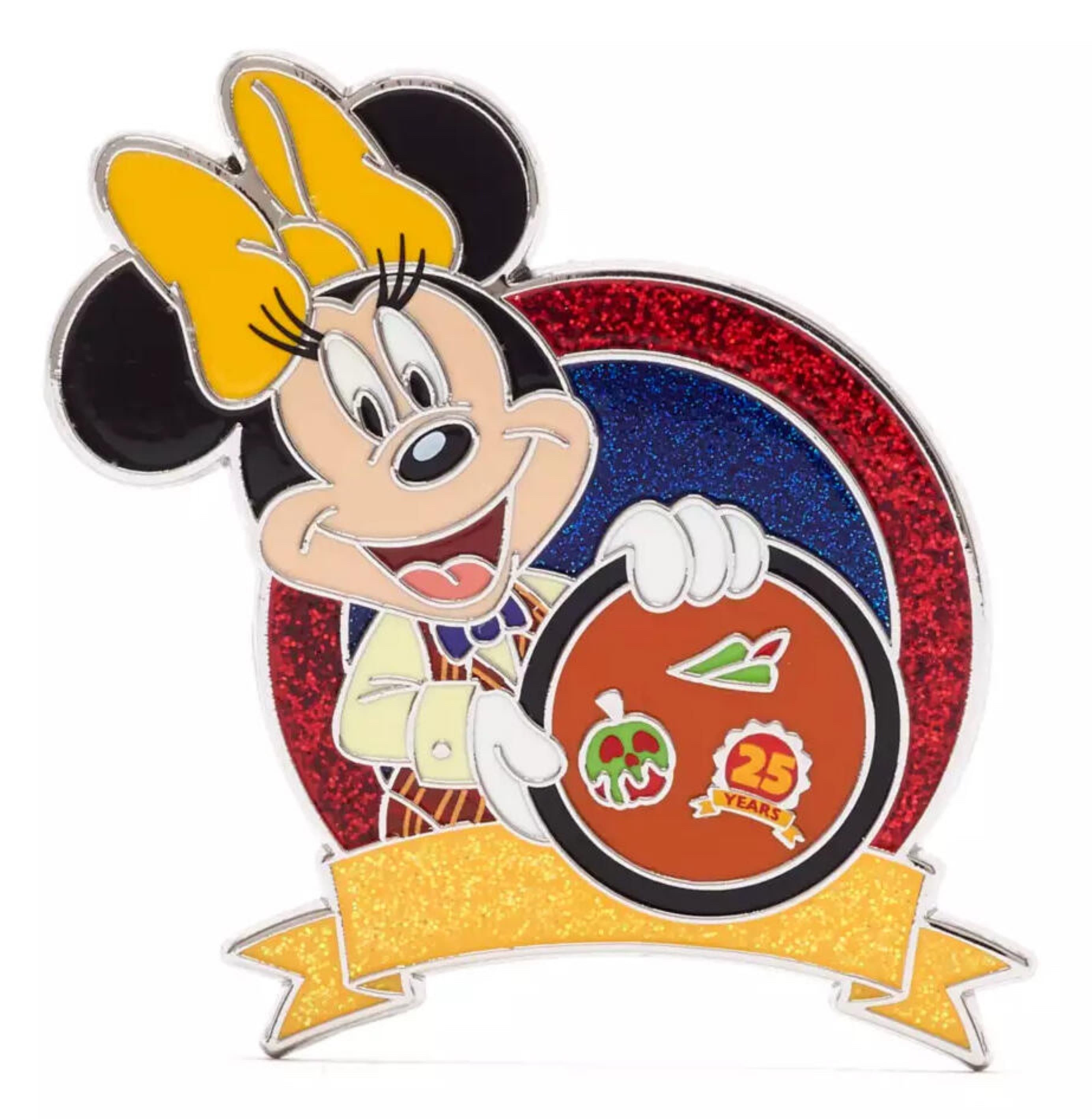 Minnie Mouse as Scoop Sanderson Pin Trading Board front