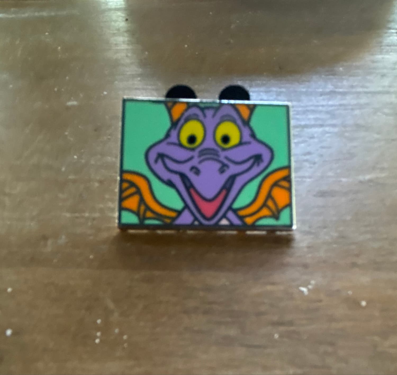 WDW - 2012 Hidden Mickey Series - Tonal Figment - Green