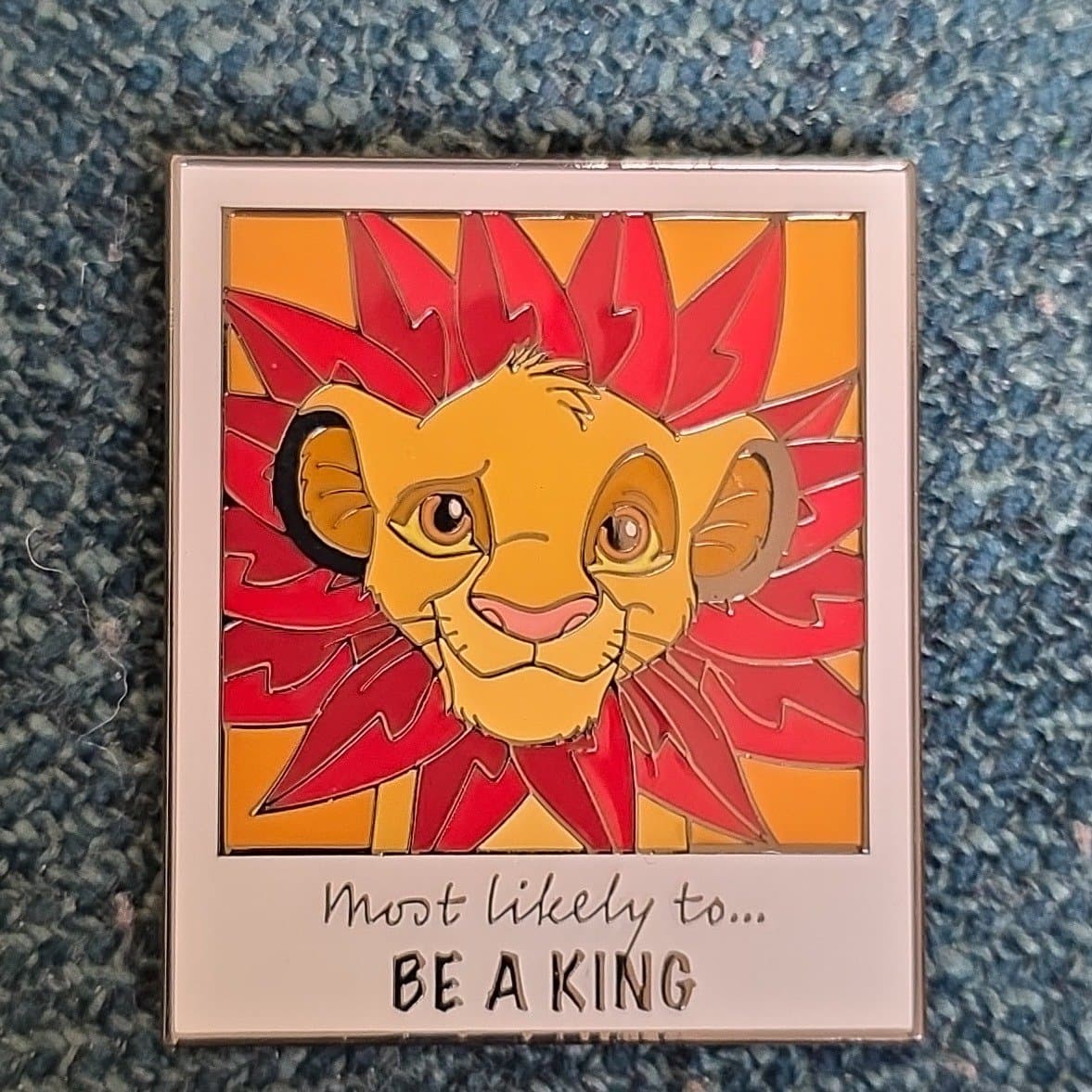 Simba Yearbook Portrait - Most likely to... BE A KING