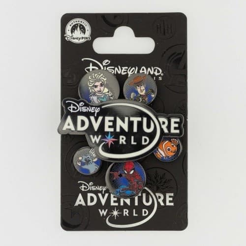 Disneyland Paris Disney Adventure World Spinner Pin