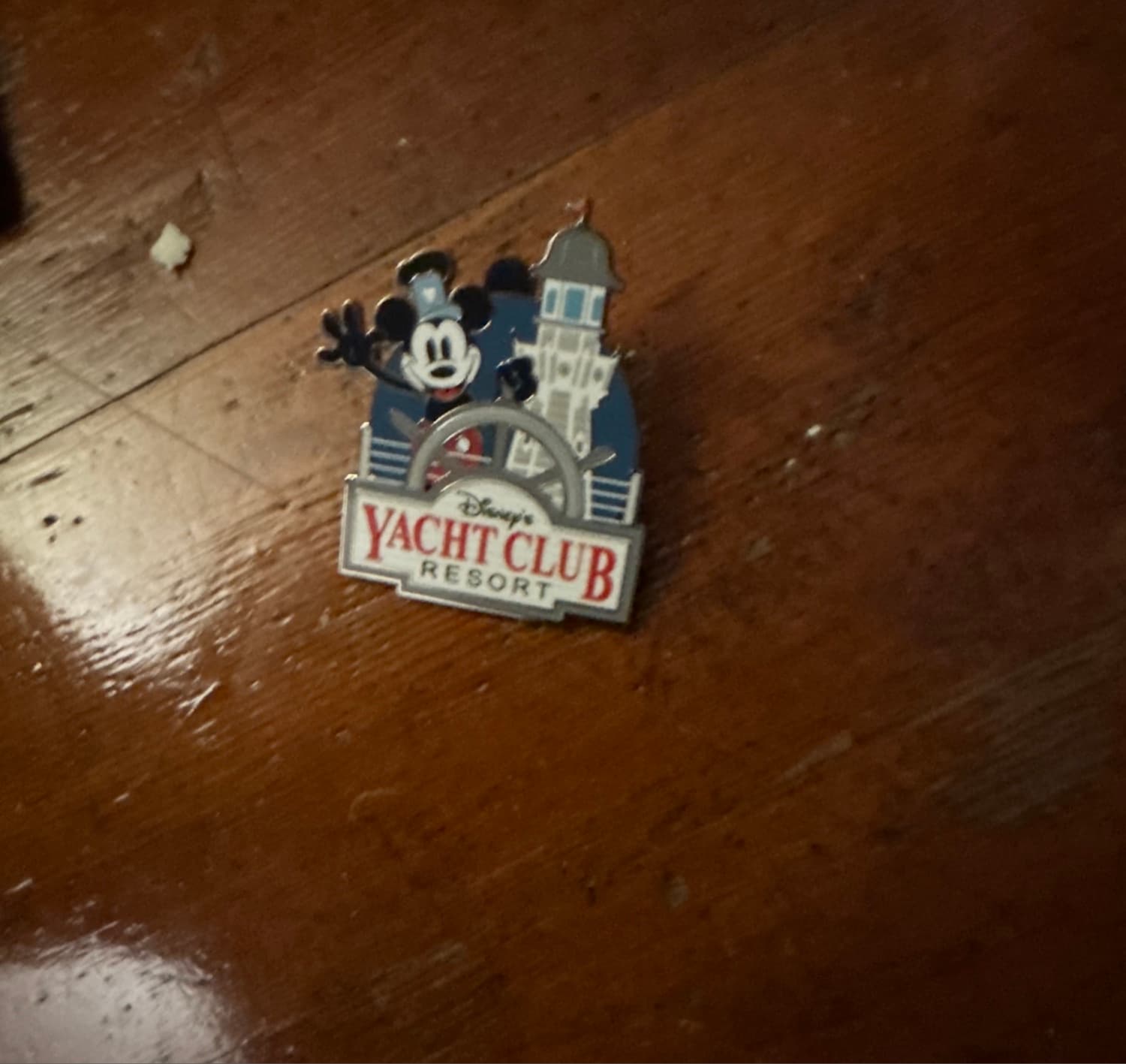 Mickey Mouse Steering Ship's Wheel - Disney's Yacht Club Resort