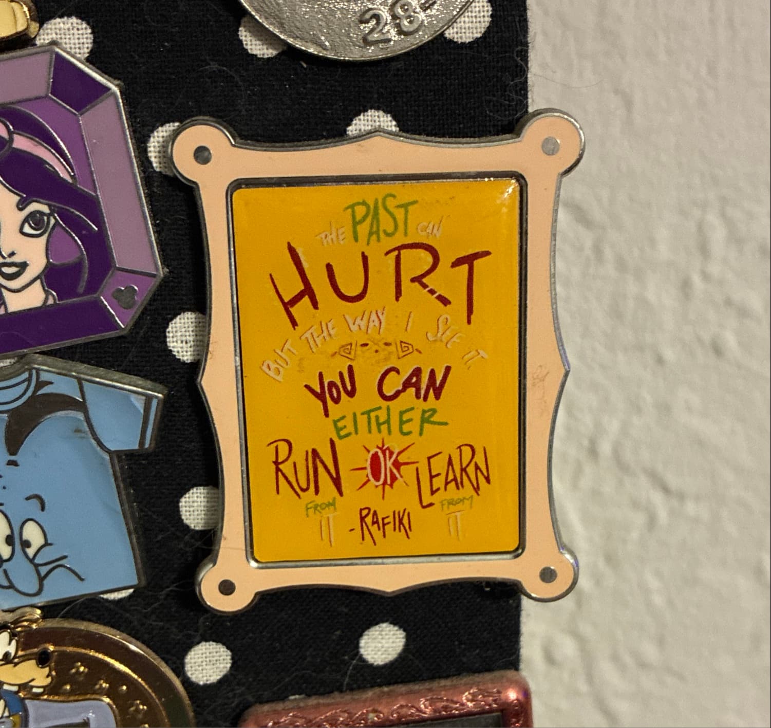 Disney Wisdom Pin Set - The Lion King - November - Rafiki Quote Pin
