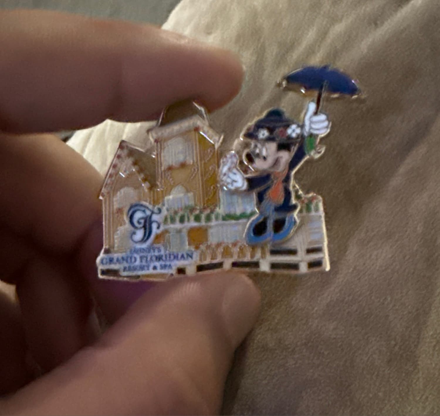 Minnie Mouse as Mary Poppins Grand Floridian Resort & Spa Pin