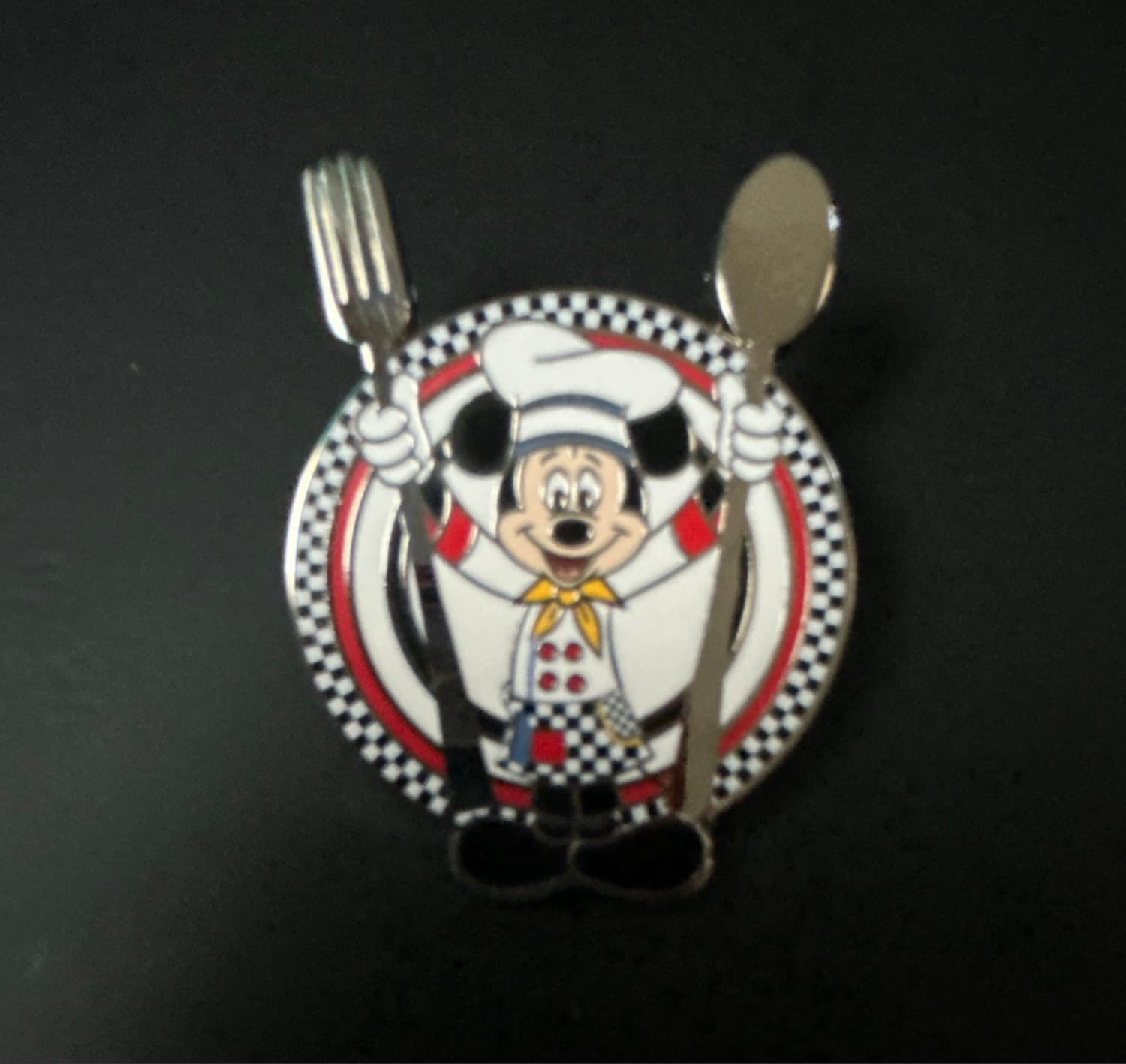 Chef Mickey Mouse with Fork & Spoon - Chef Mickey's Restaurant