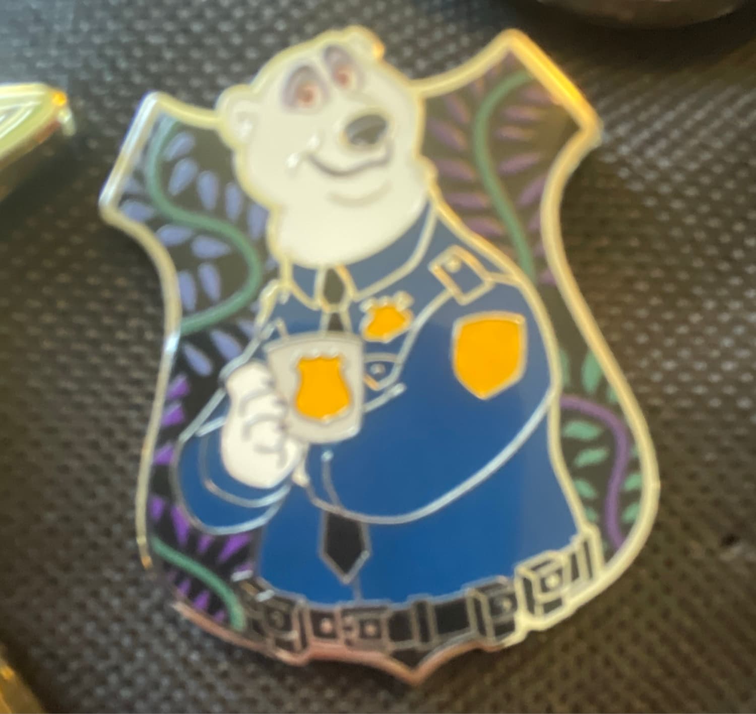 Zootopia ZPD Badge Officer Anderson Pin