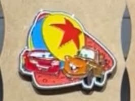 Lightning McQueen and Mater with Pixar Ball - Disney Pixar Cars