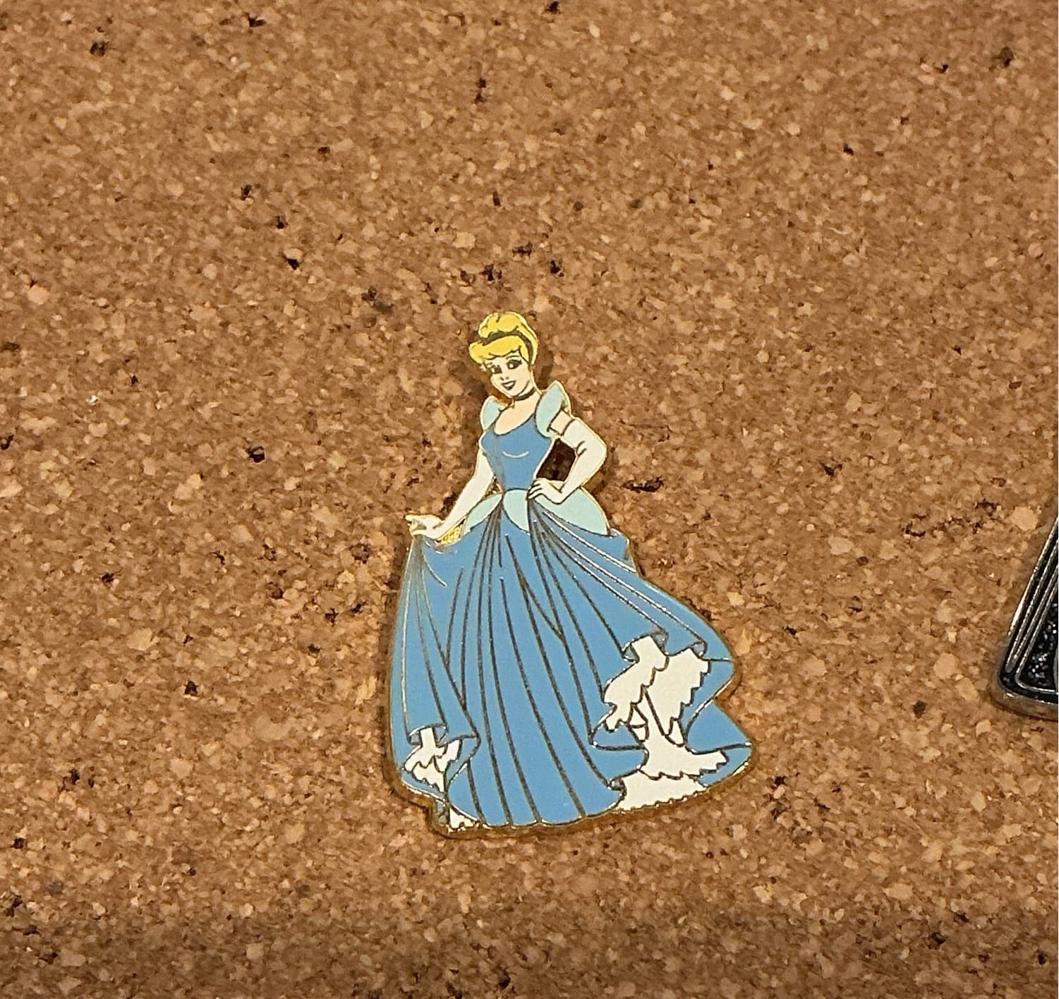 Cinderella in Blue Gown & White Gloves