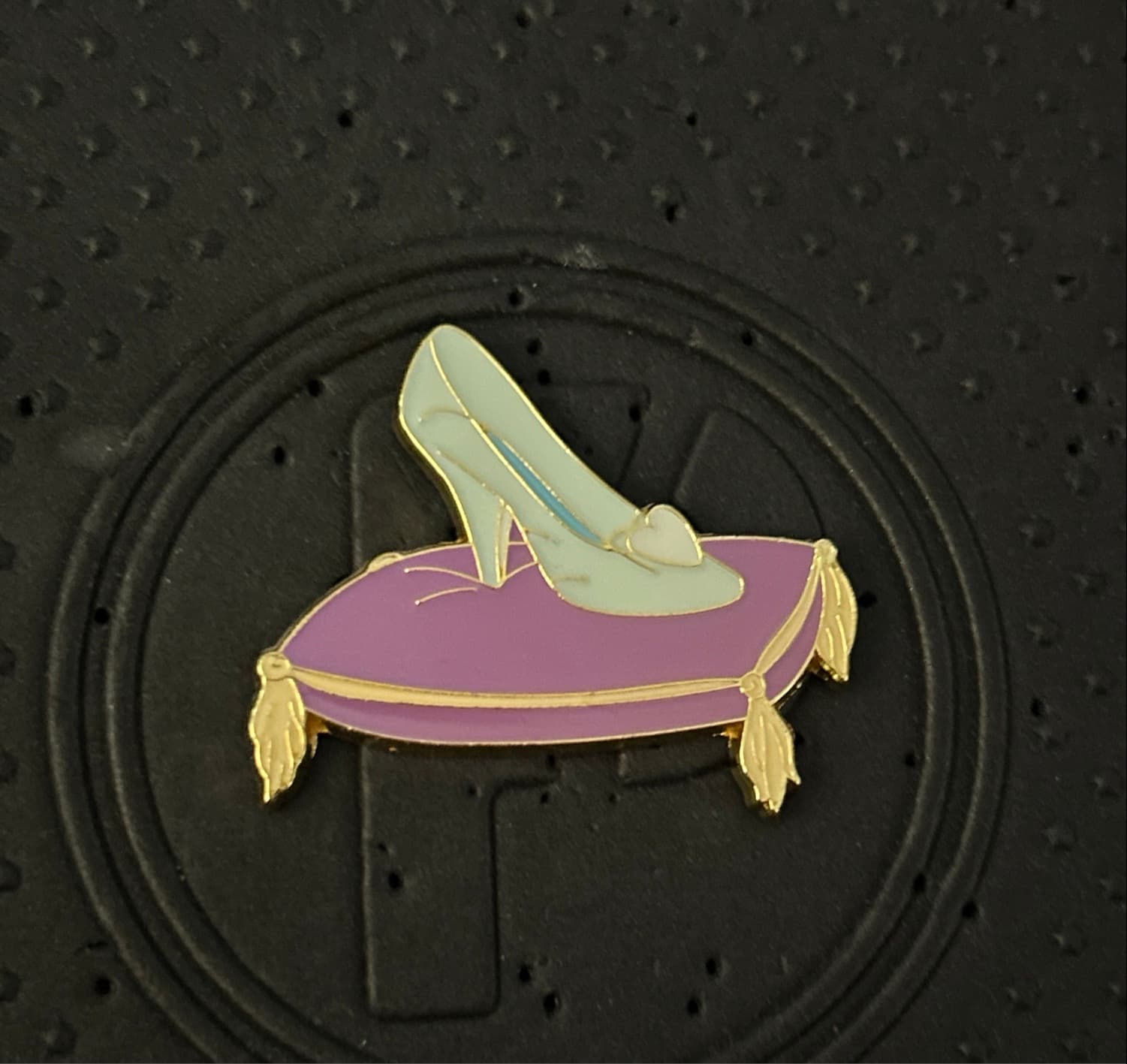 Glass Slipper on Pillow front
