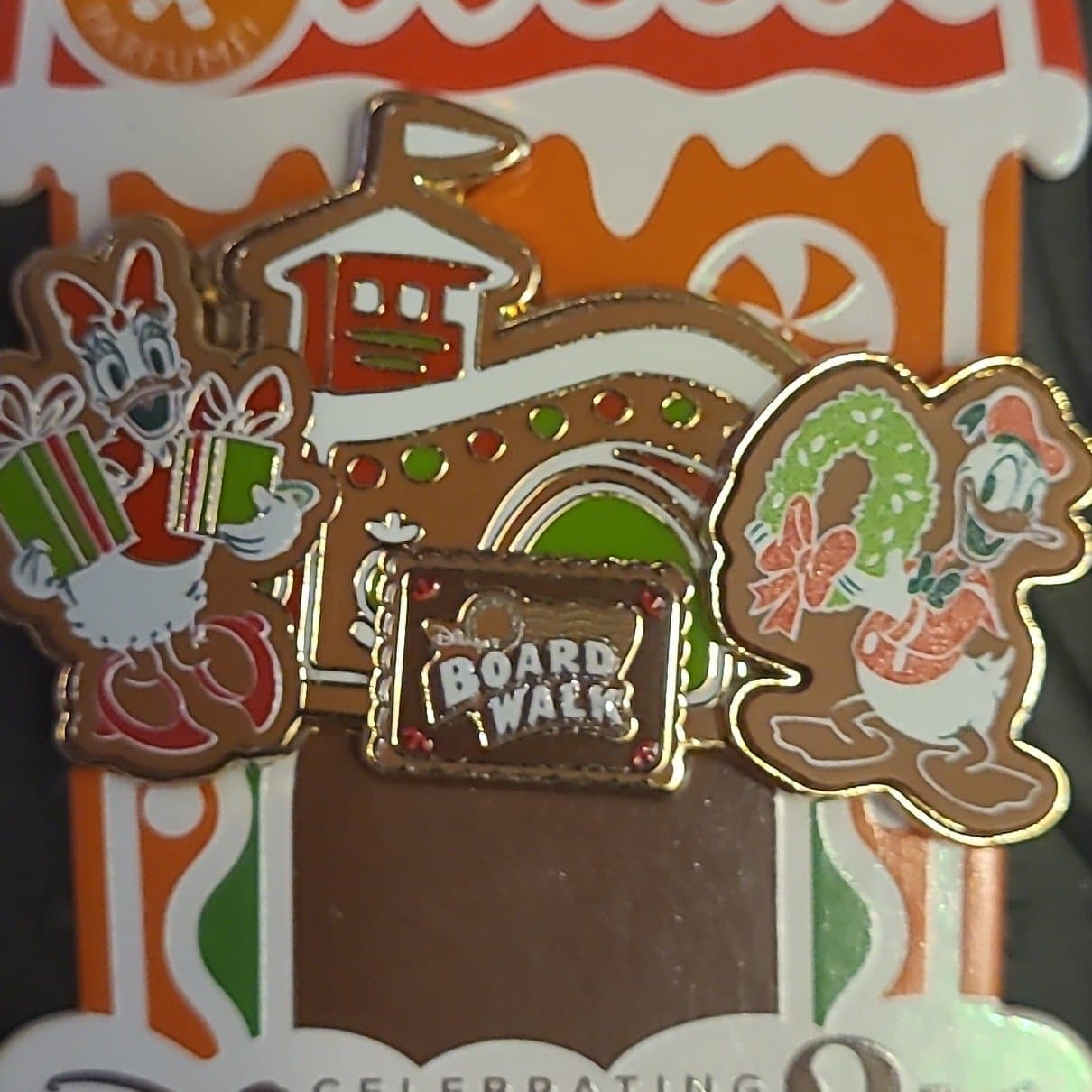 Disney's BoardWalk Inn Gingerbread Daisy and Donald Pin