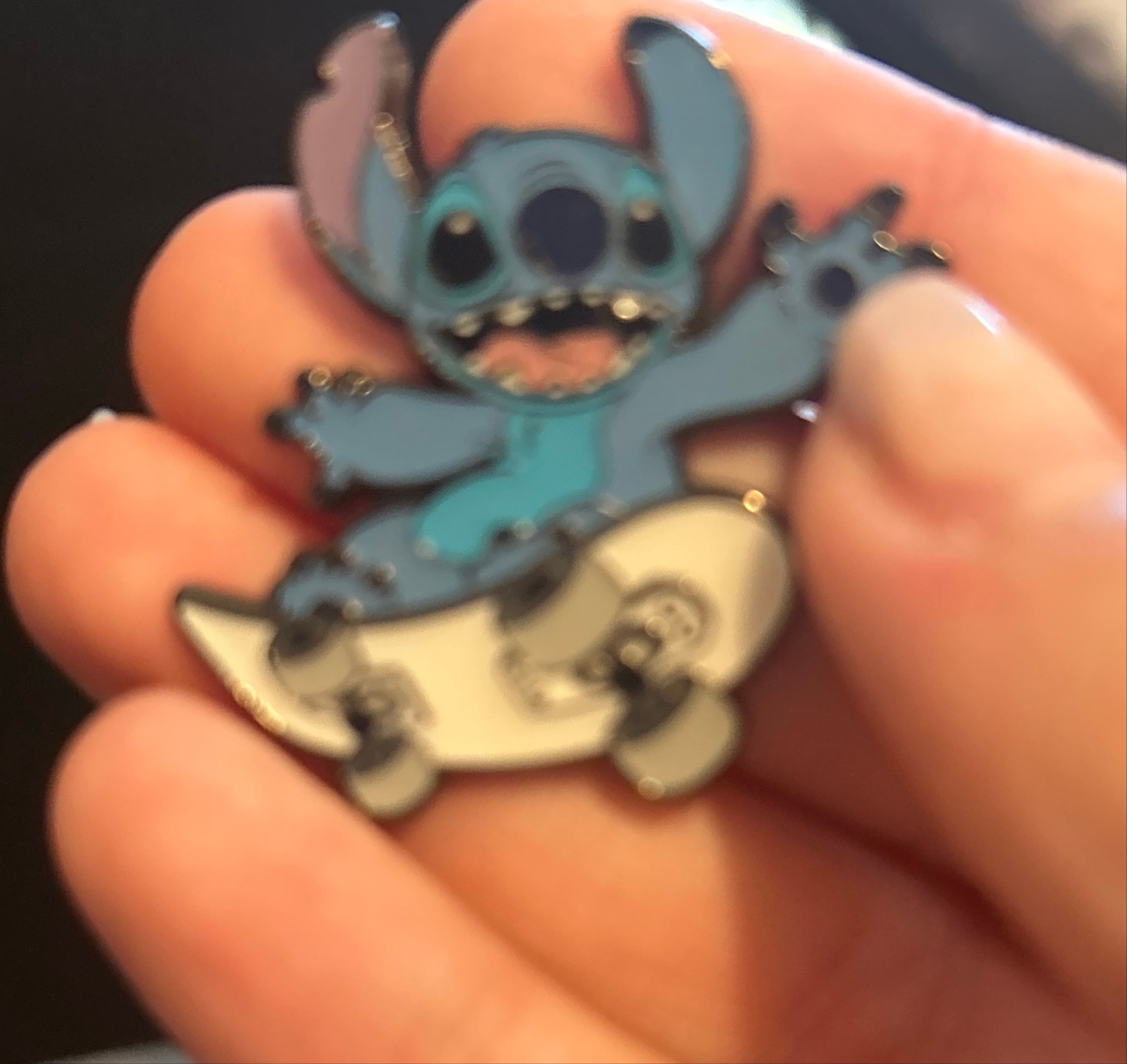 Stitch scate boarding