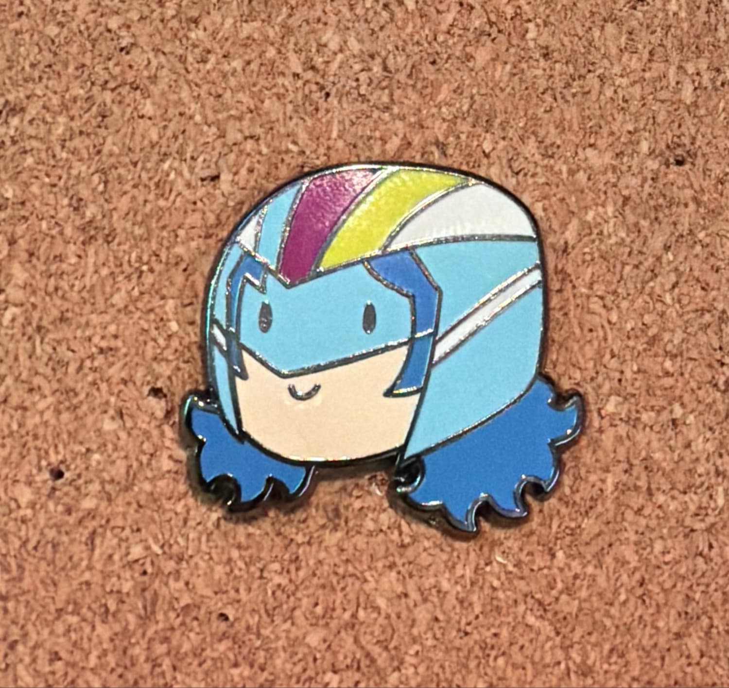 Starbomb face pin (2 of 3)