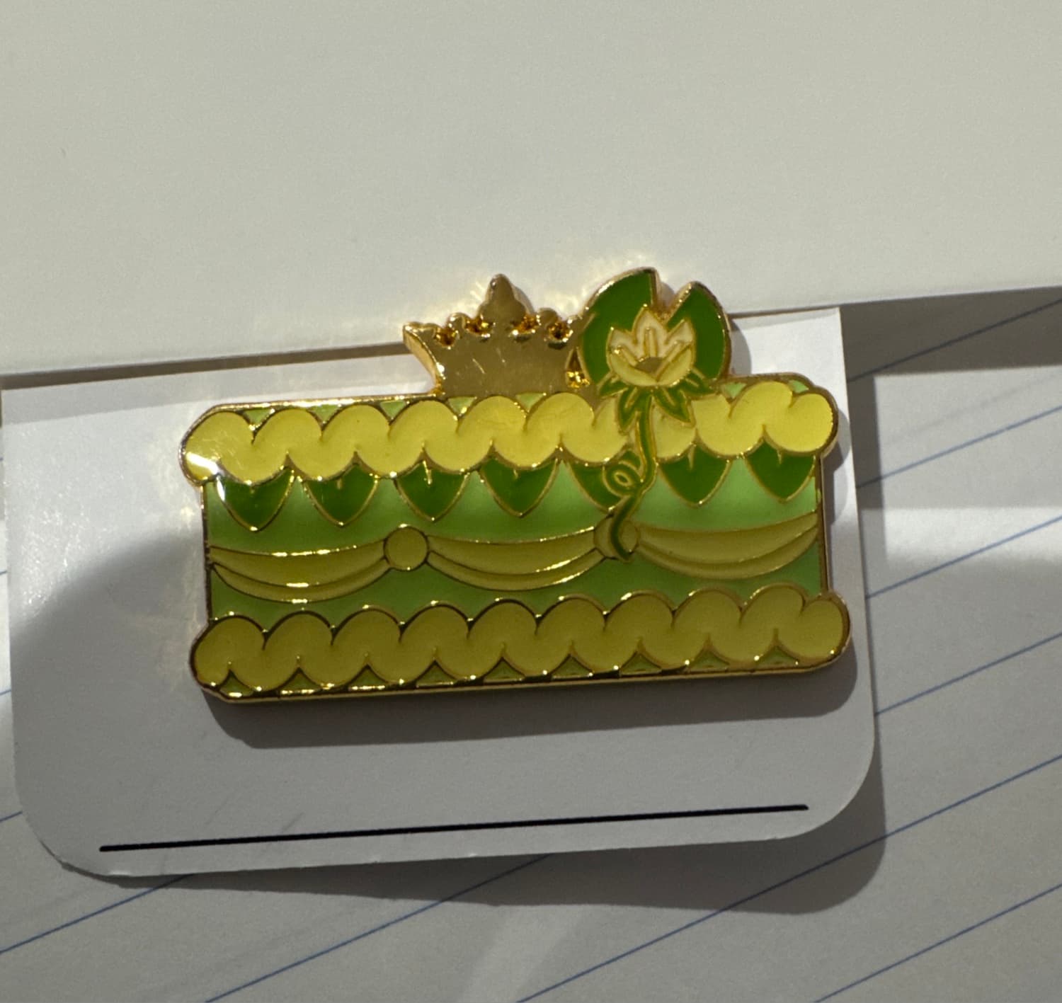 Loungefly Disney Princess Stackable Cake Tiana Pin