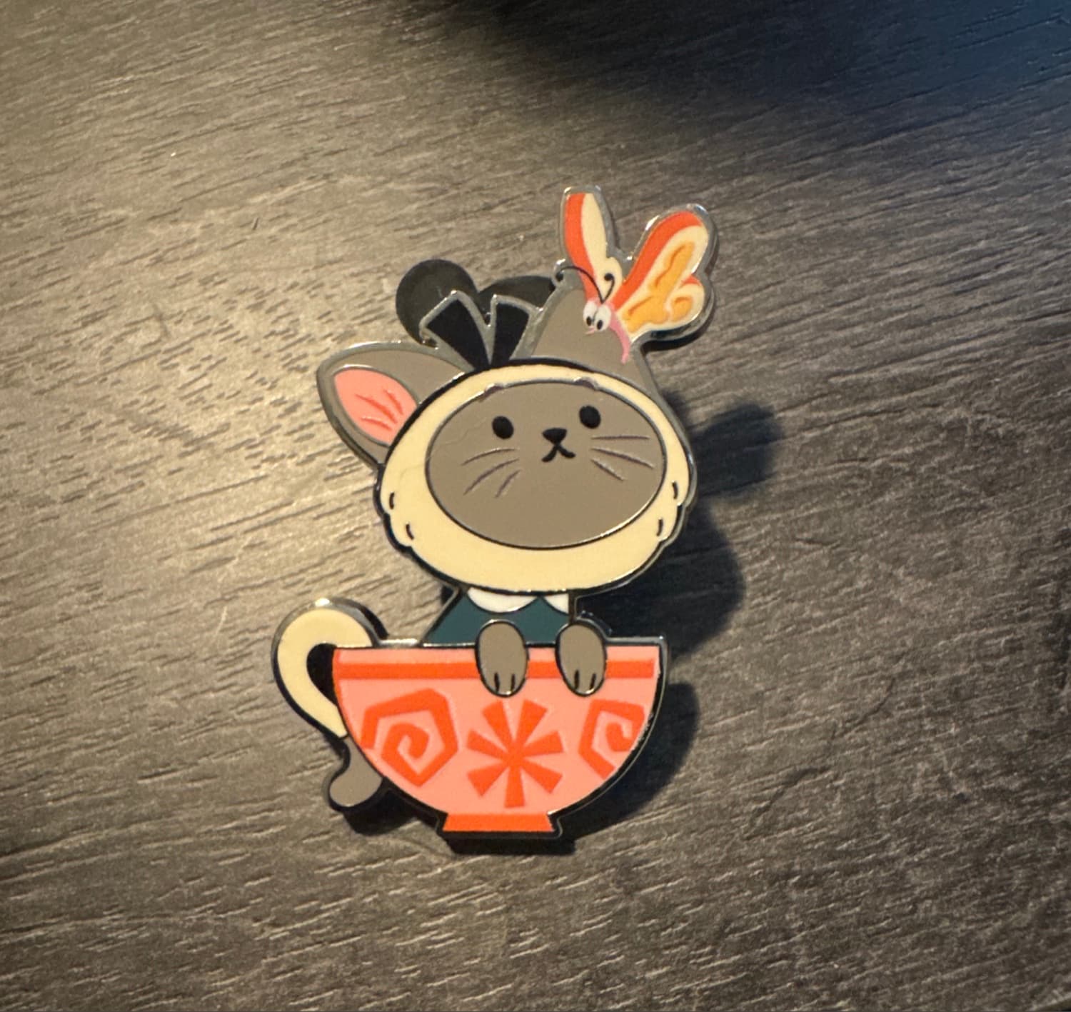 Cat as Tea Cup front
