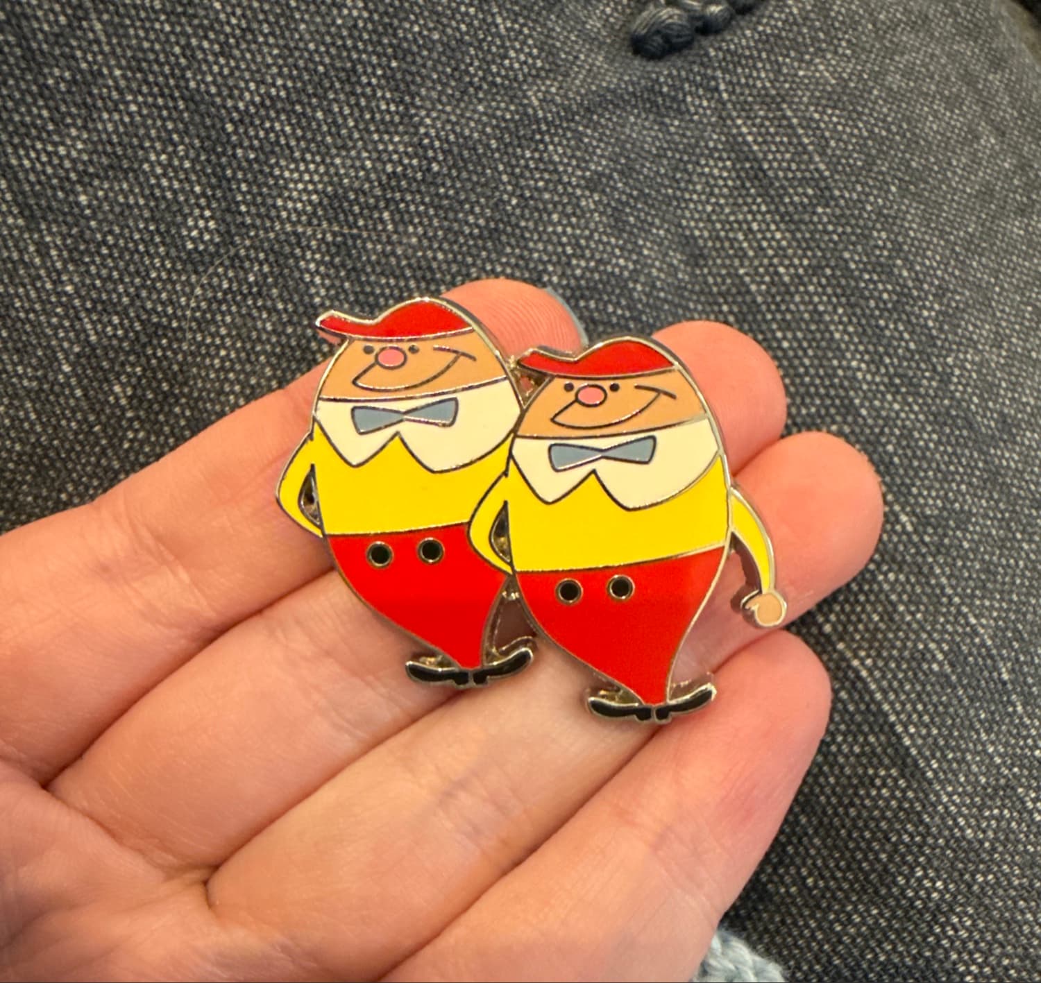 Alice In Wonderland - Tweedledee and Tweedledum Set