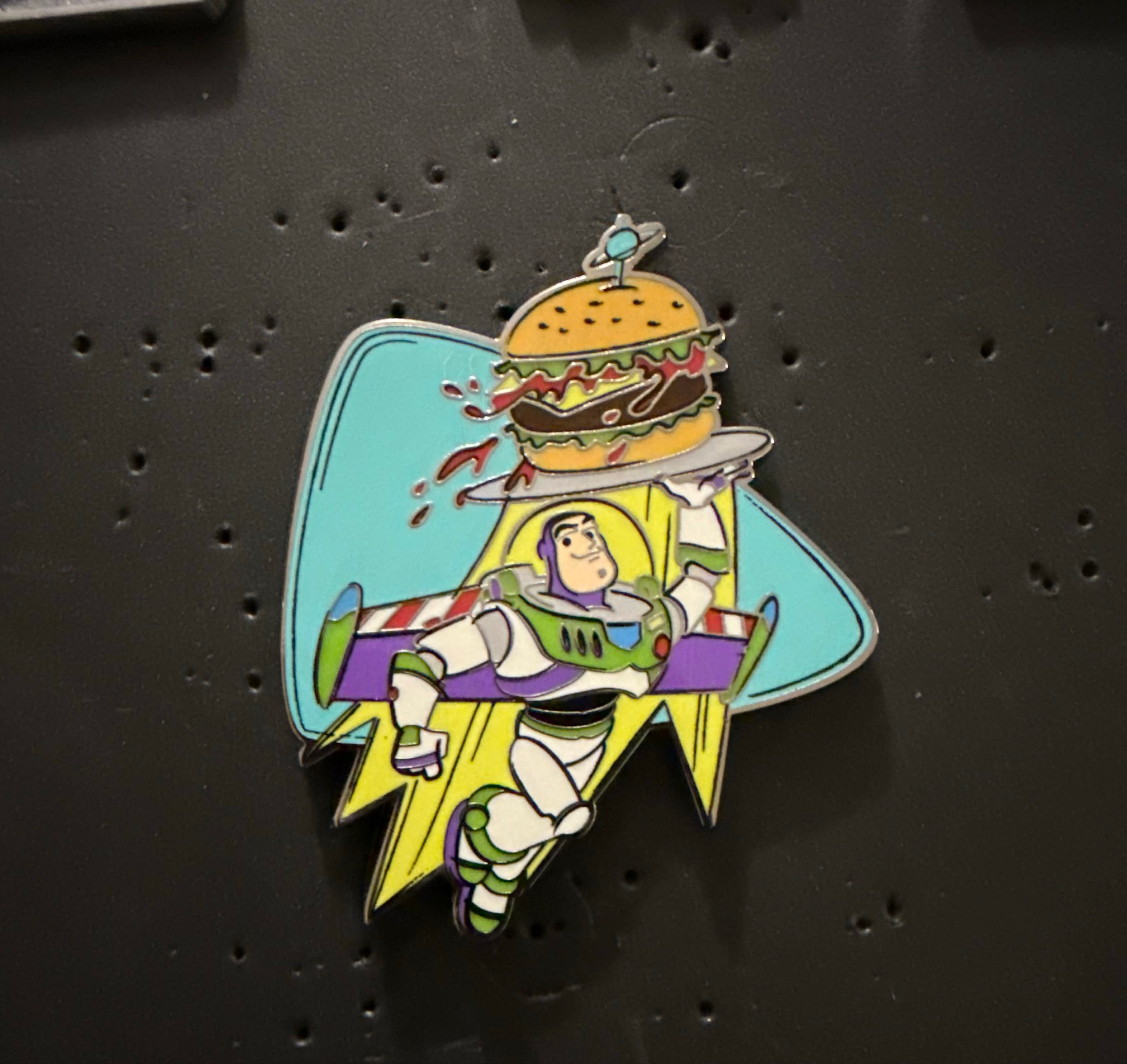 Buzz Lightyear with Hamburger