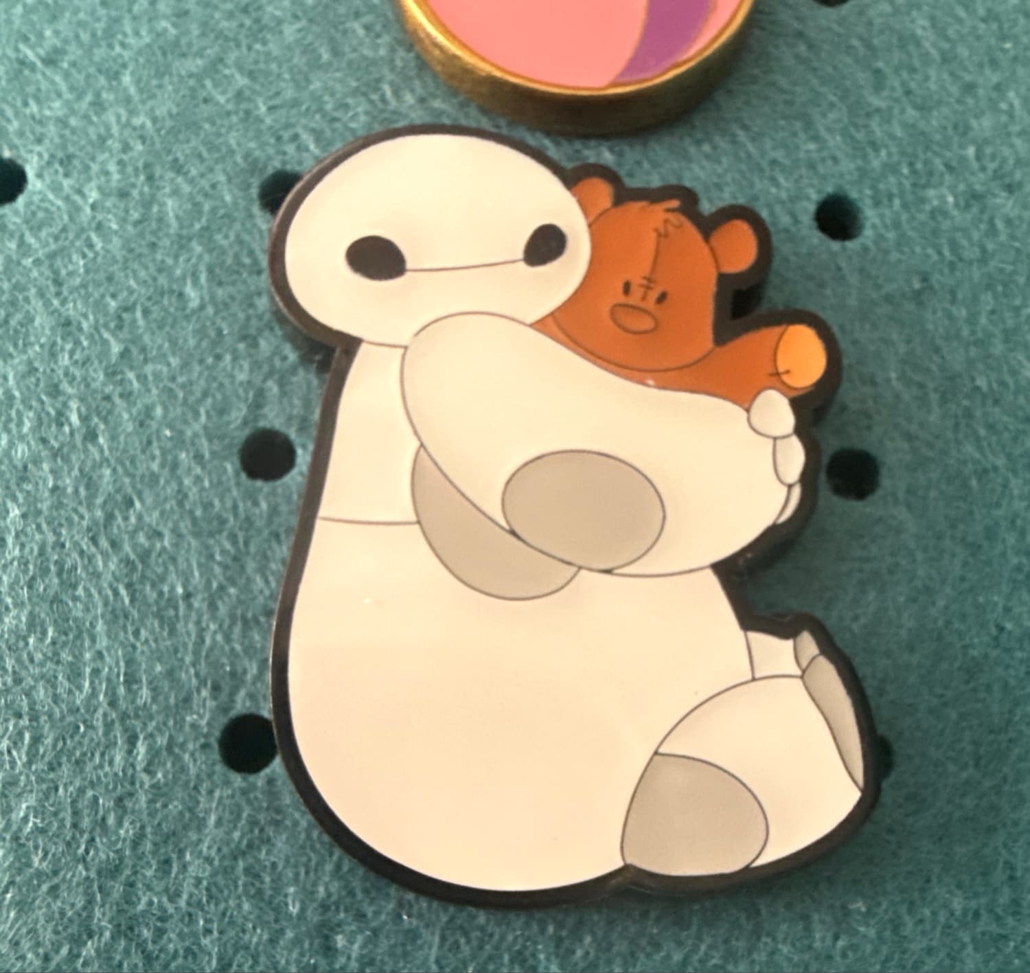 Loungefly Disney Big Hero 6 Baymax Teddy Bear Enamel Pin