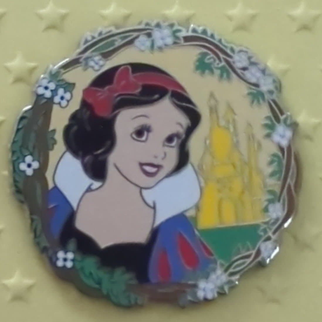 Snow White Castle Frame Mystery Box Pin