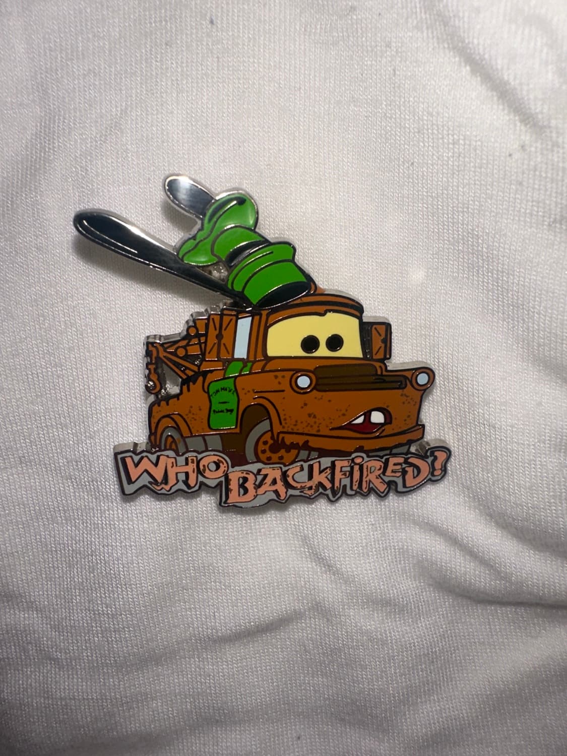 Cars - Tow Mater - 'Who Backfired?'