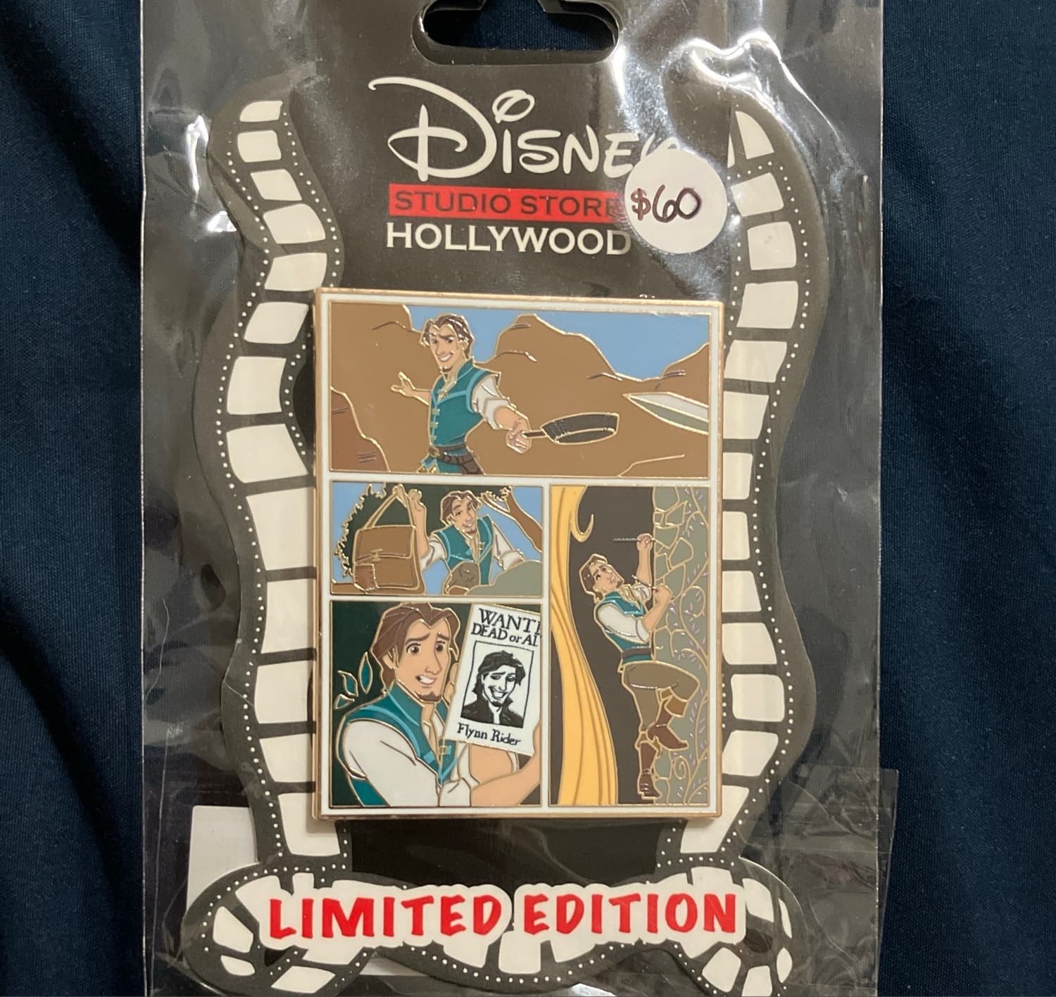 Tangled 15th Anniversary Flynn Rider Eugene Pin