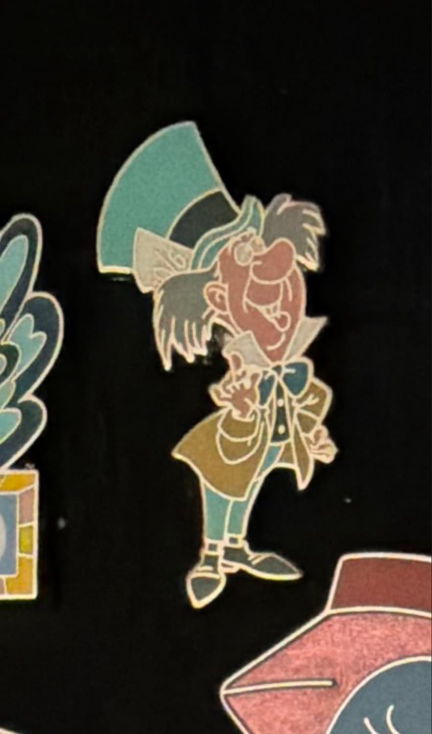 Mad Hatter (from Alice and Mad Hatter 2 Pin Set) front