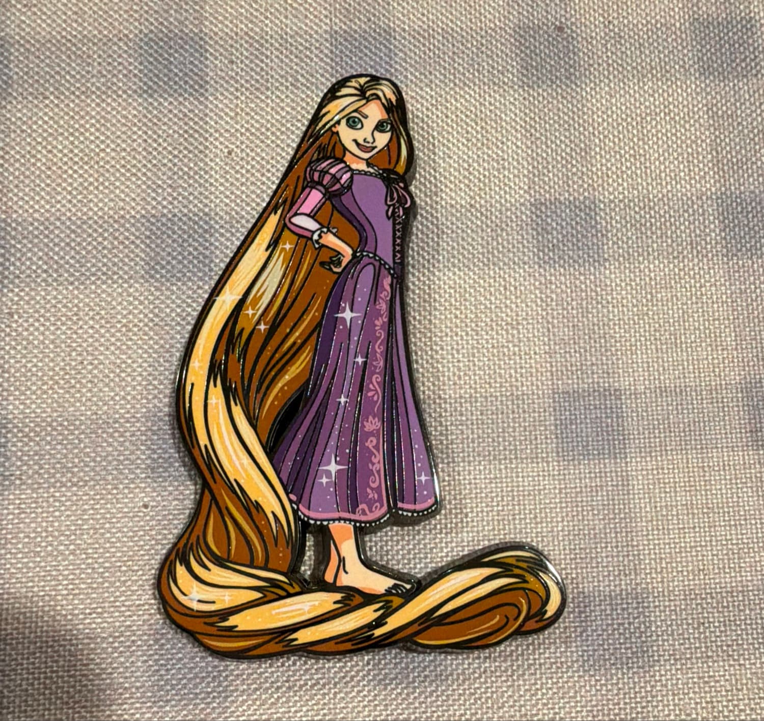 Rapunzel figpin