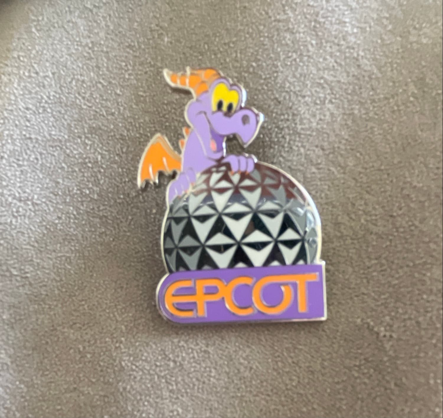 Figment on Spaceship Earth EPCOT Pin