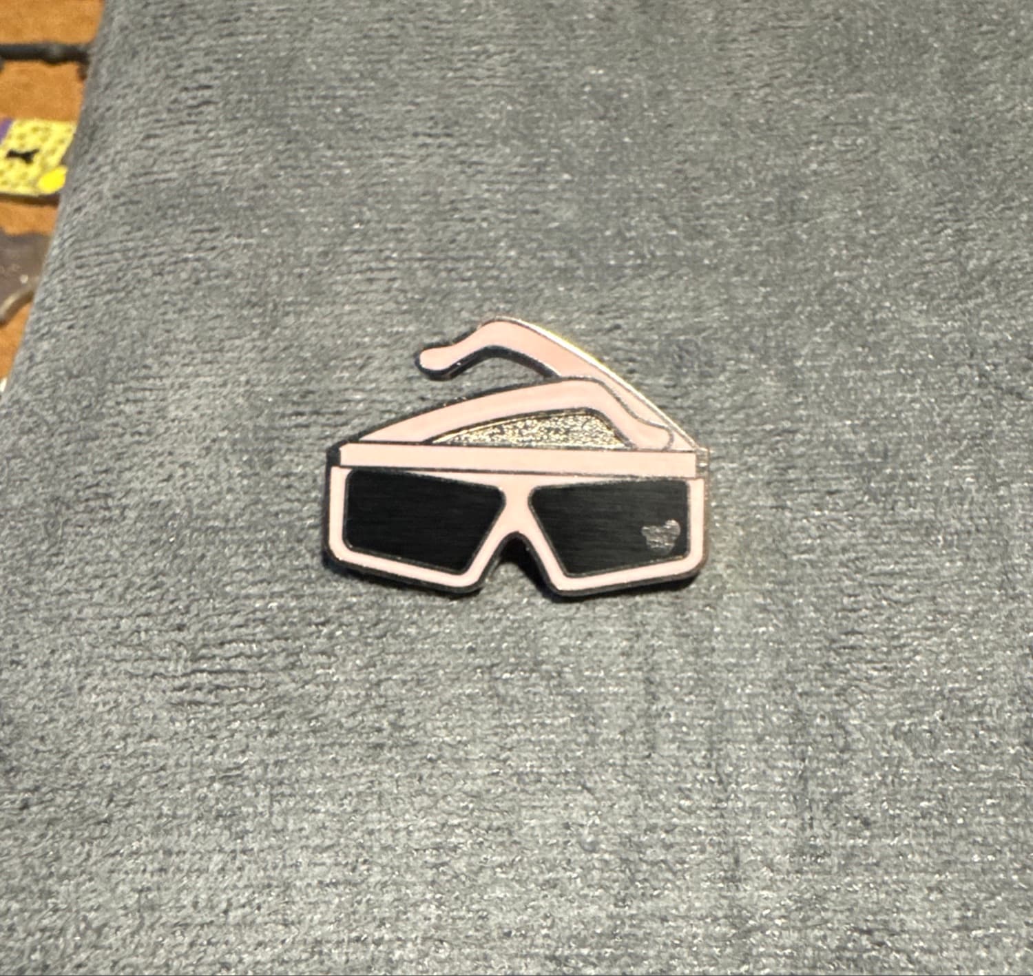 Sunglasses Hidden Mickey Pin