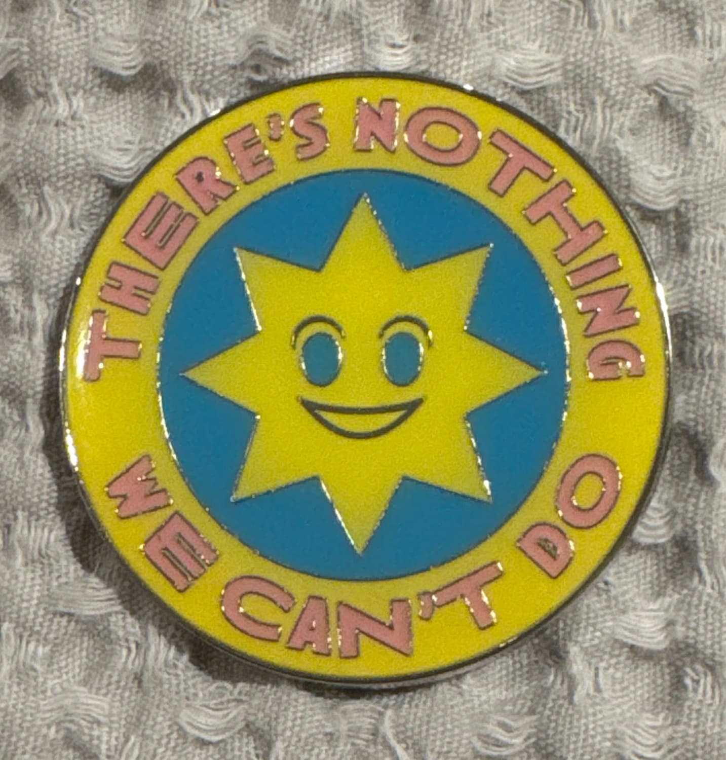 Inside Out 2 There's Nothing We Can't Do Star Pin front