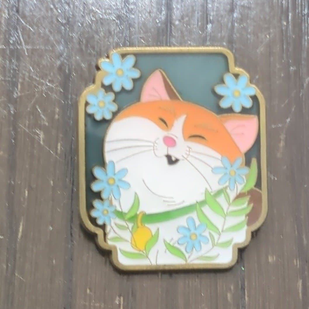 Loungefly Disney Pinocchio mochi Flower Enamel Pin