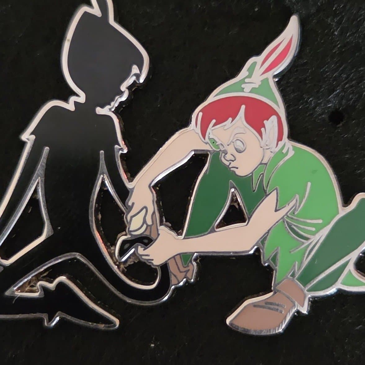 Peter Pan 65th Anniversary Shadow Slider 3-D Pin