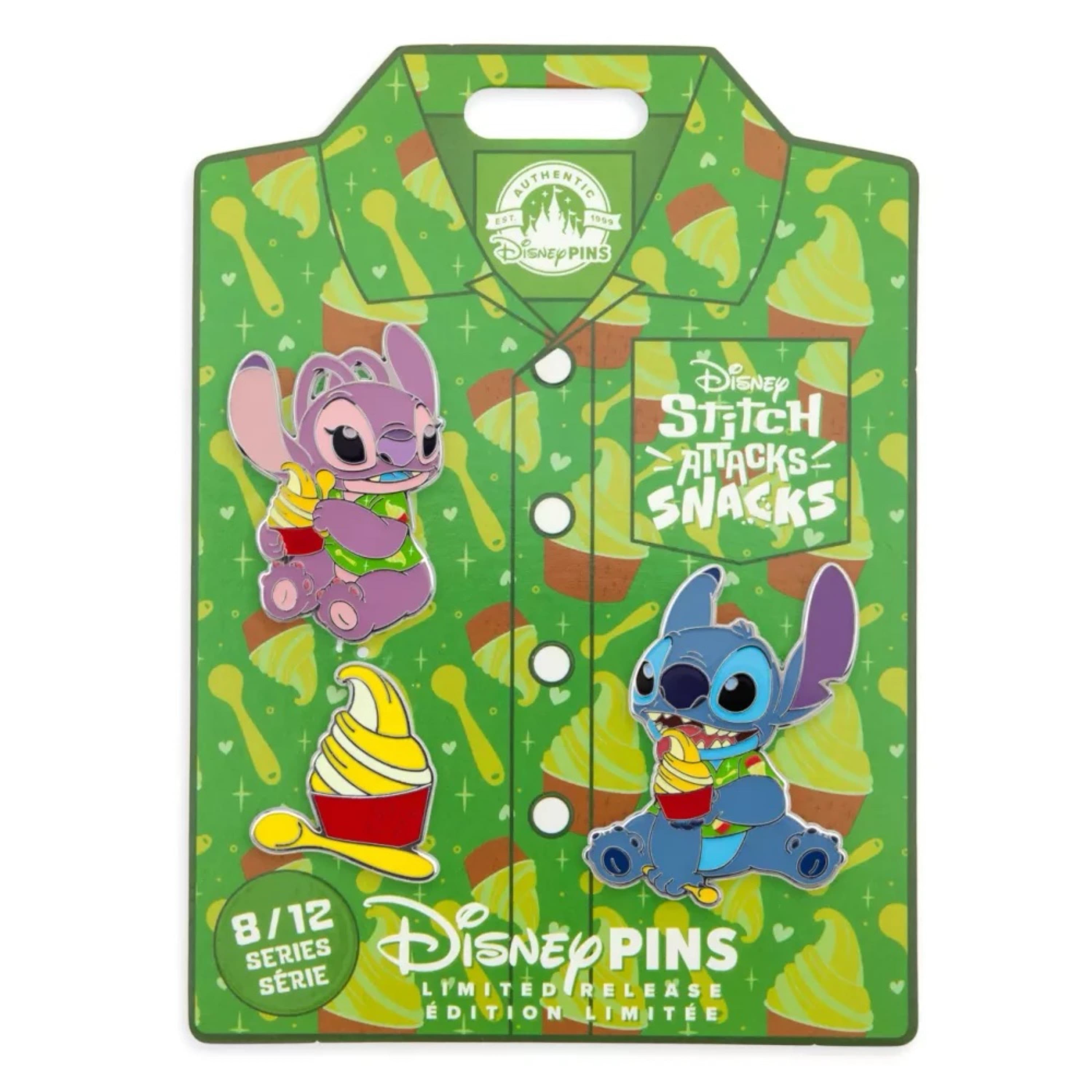 Stitch and Angel with Dole Whip Set - August