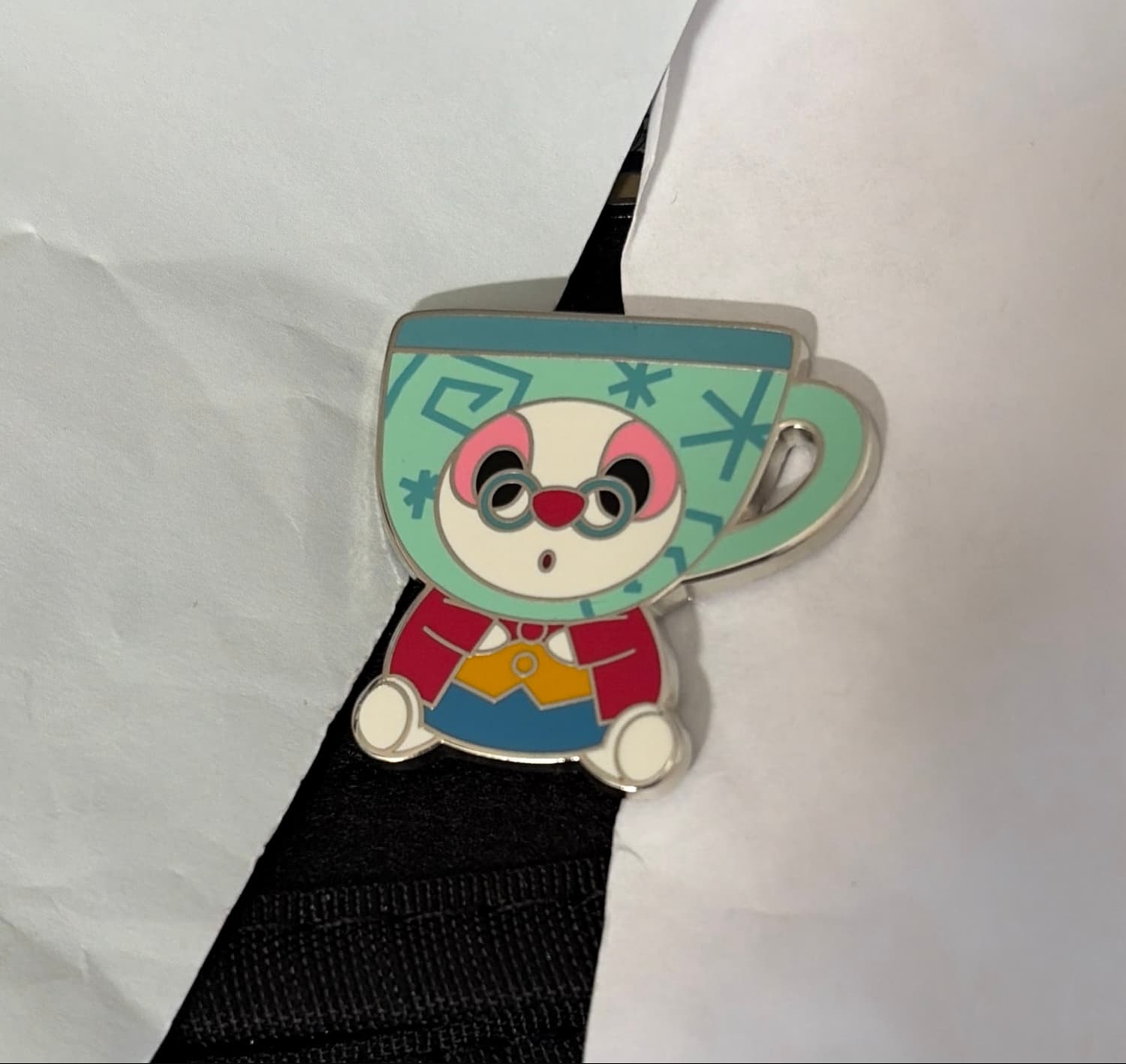 Loungefly Disney Stylized Winter Animal in Snowflake Teacup Pin